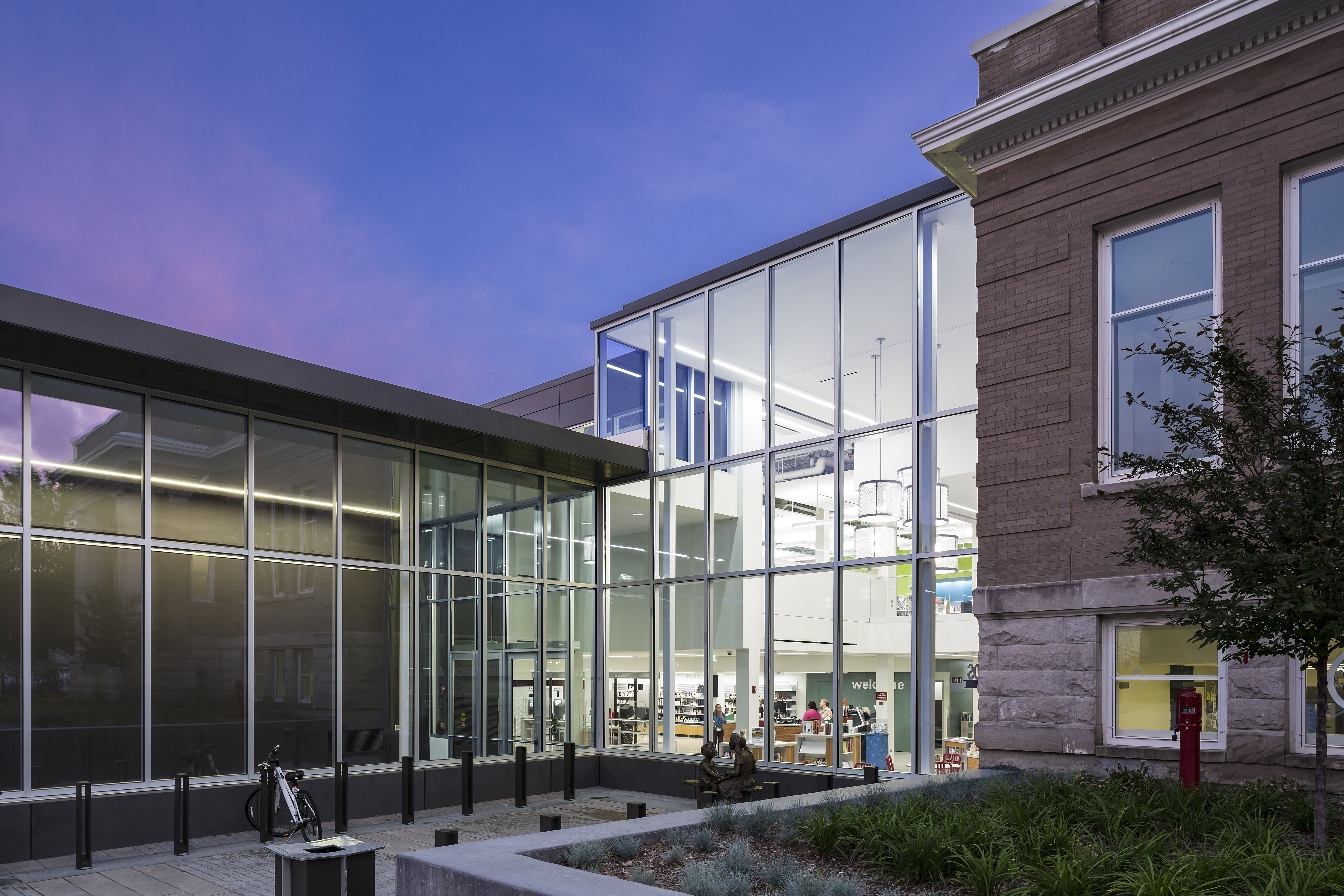 Ames Public Library building