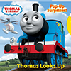 Book cover for "Thomas Looks Up" Book cover for "Thomas Looks Up"