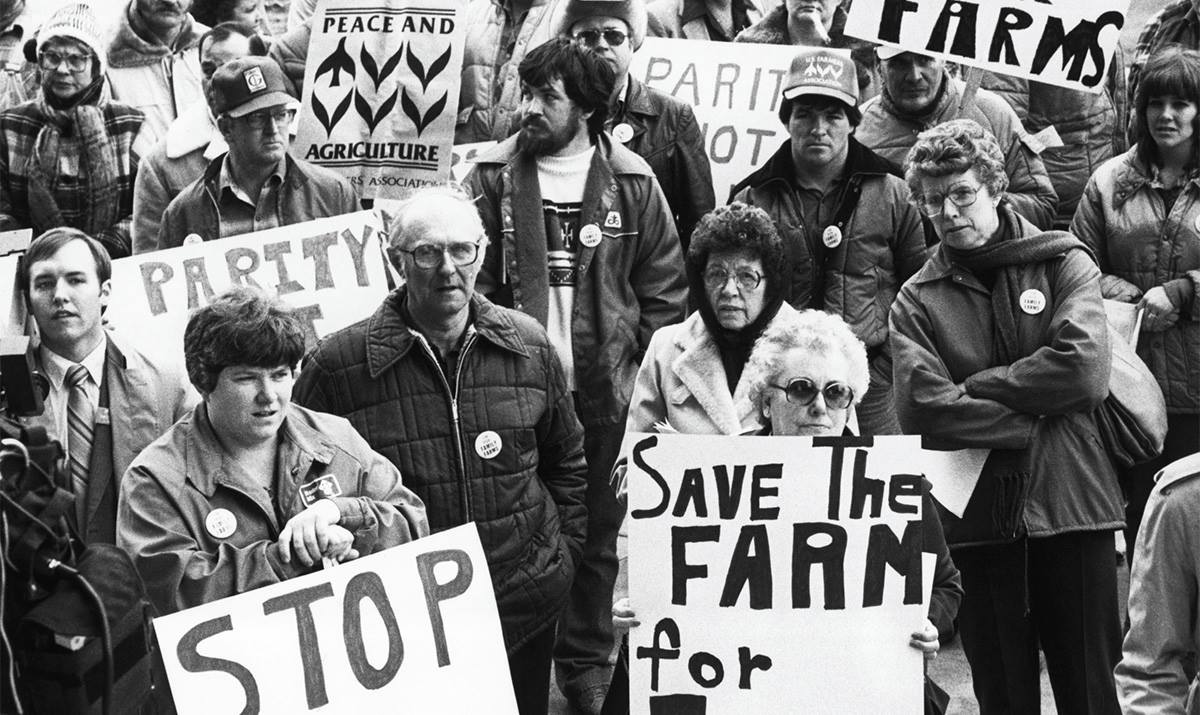 Farm Crisis Protest