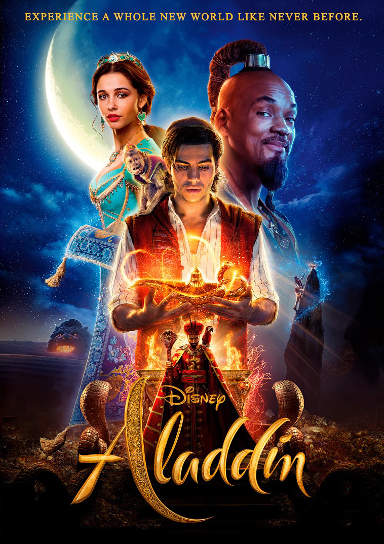Film cover for Aladdin 2019 version