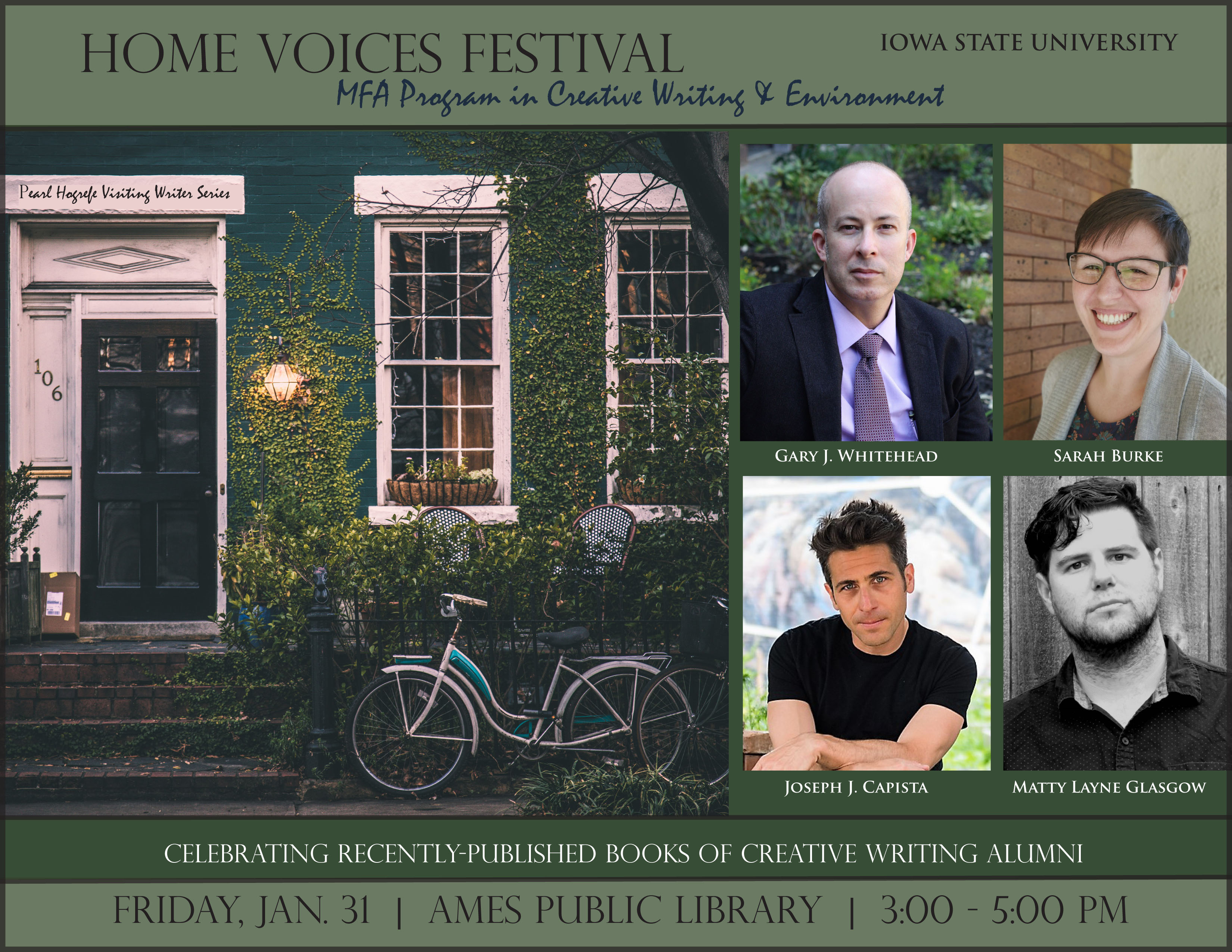 Home Voices Festival flyer (download PDF below)
