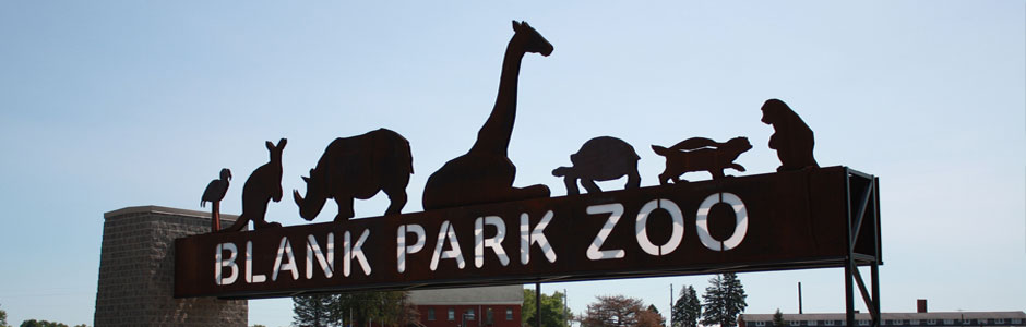 Blank Park Zoo Entrance