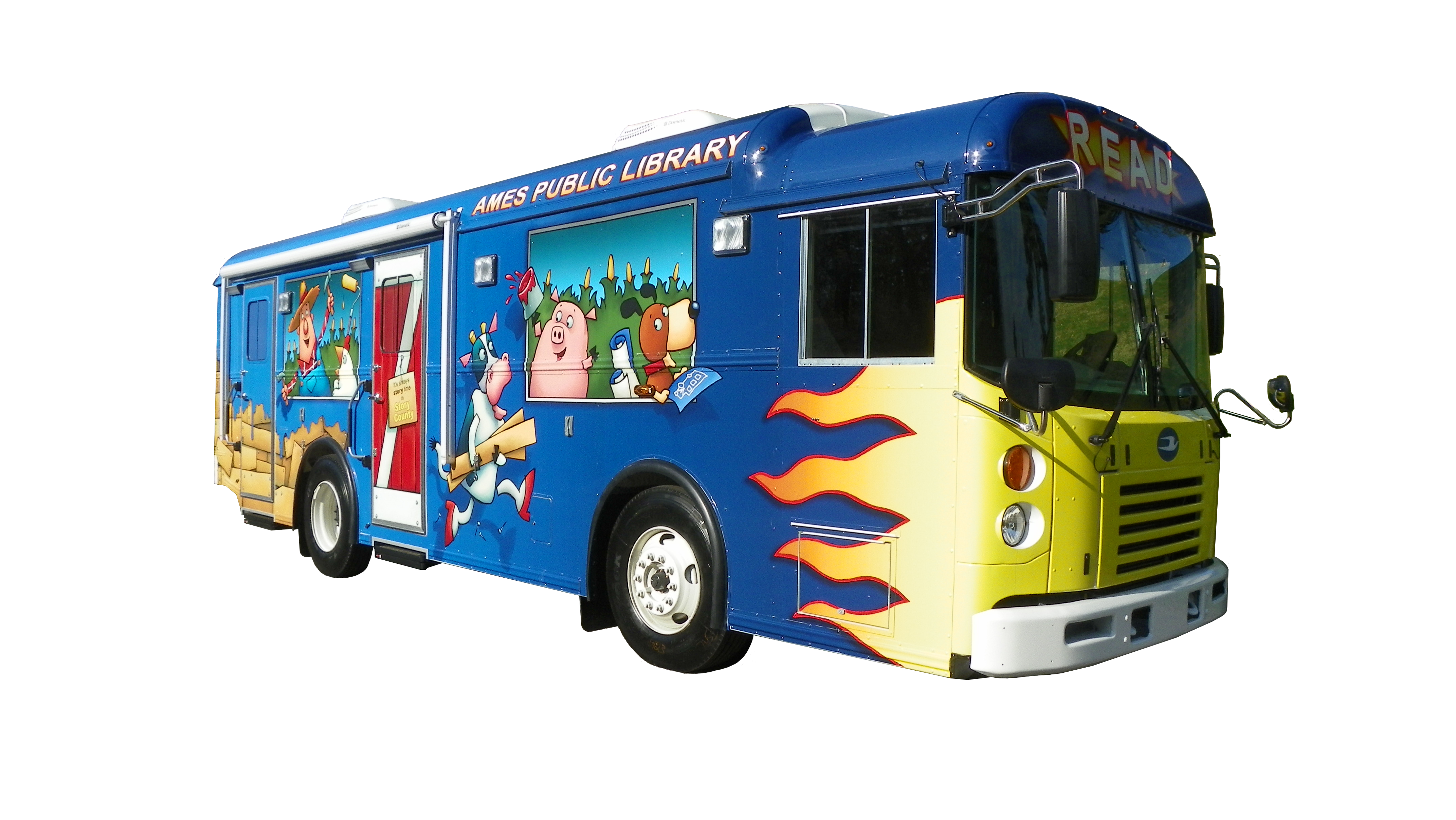 Photo of Ames Public Library's Bookmobile
