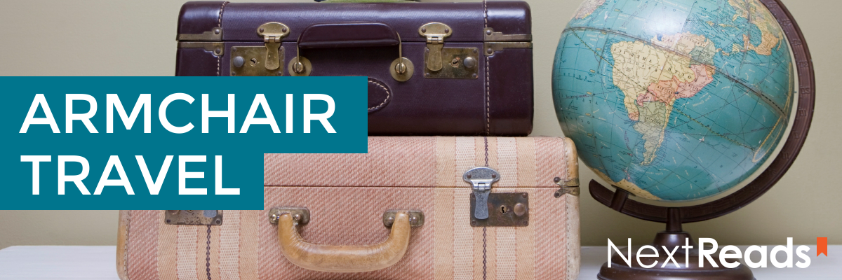 Armchair Travel header with NextReads logo