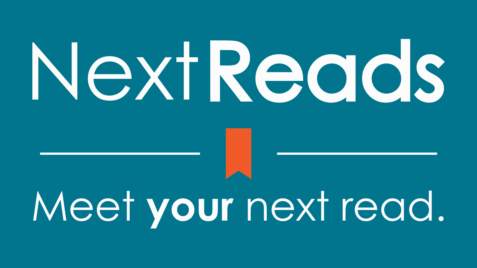 NextReads. Meet your next read.