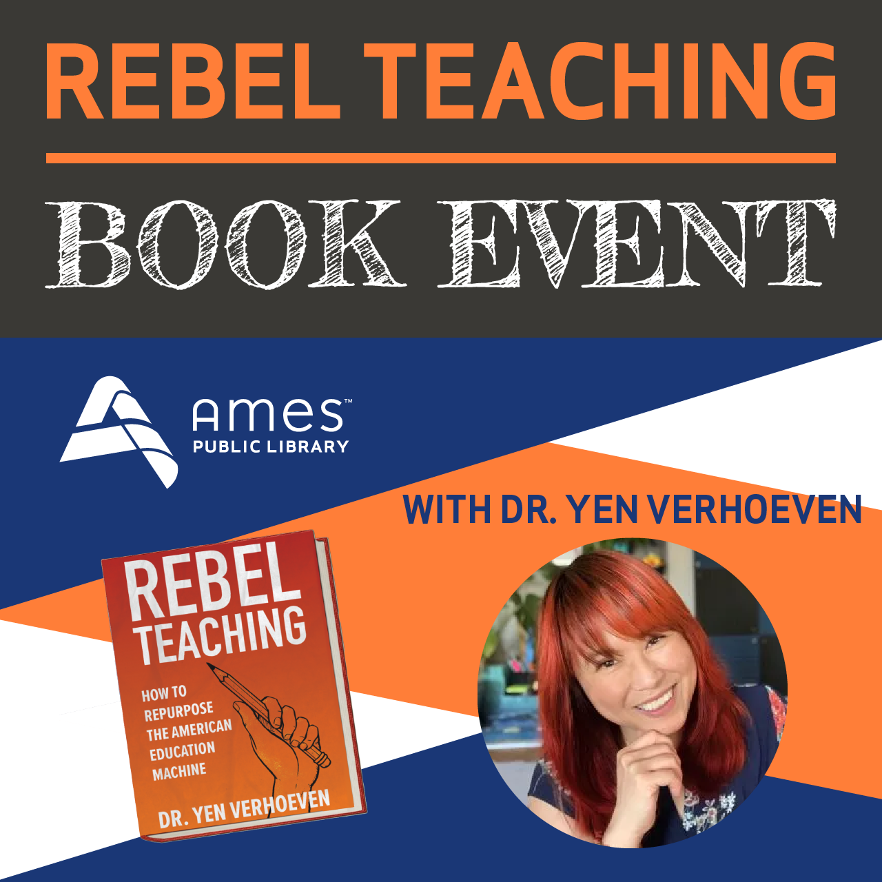 Rebel Teaching Book Event with Dr. Yen Verhoeven