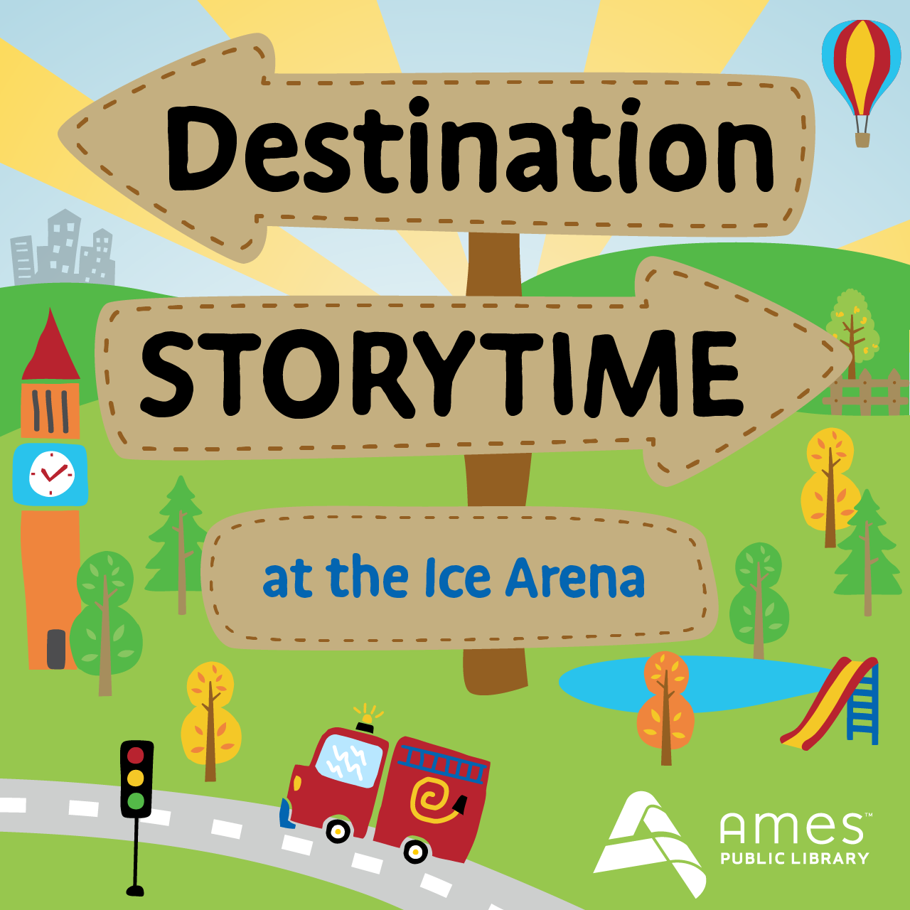 Destination Storytime at the Ice Arena