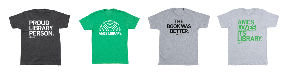 RAYGUN Ames Public Library Shirts