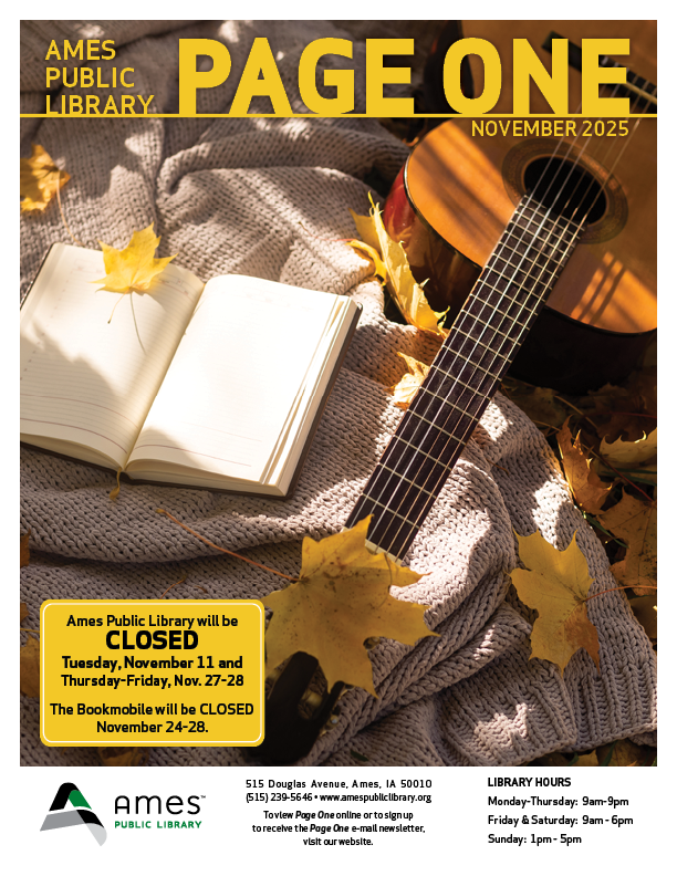 Page One - November 2025 thumbnail