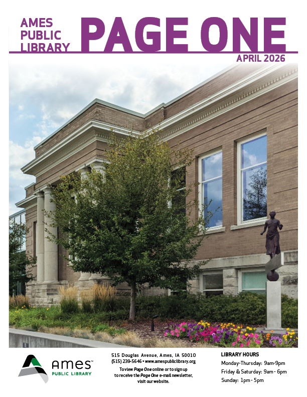 Page One April 2026 cover page