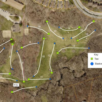 Disc Golf Map
