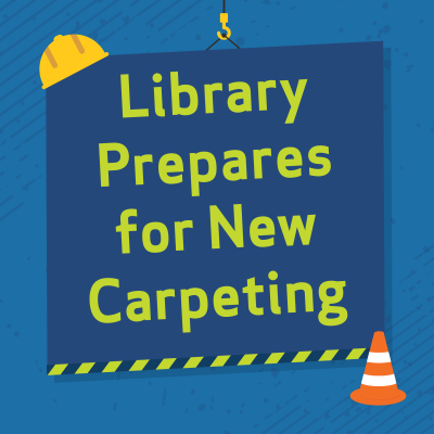 Library prepares for new carpeting