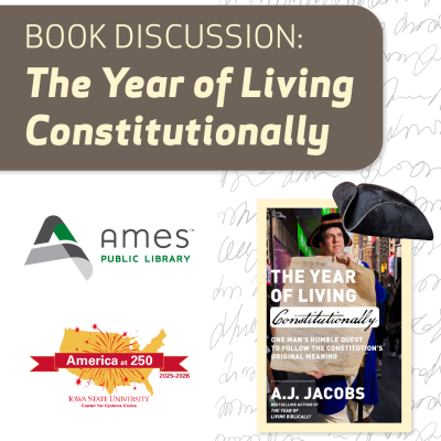 Book Discussion: The Year of Living Constitutionally