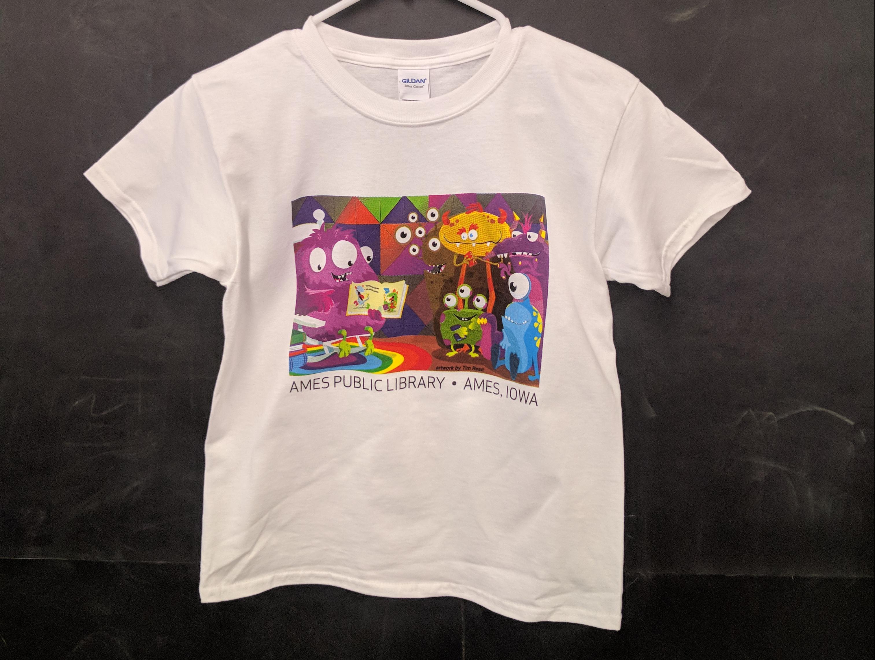 Youth Shirt - Monster Storytime by Tim Read