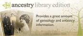 Ancestry Library Edition banner