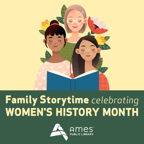 Family Storytime celebrating Women's History Month