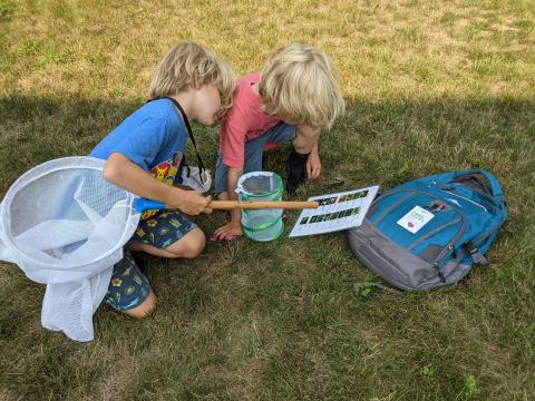 Children Using Park Pack