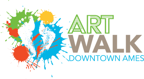 Art Walk Downtown Ames logo