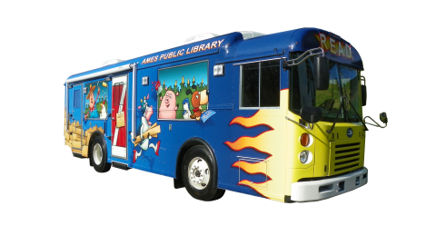 Photo of Ames Public Library's Bookmobile