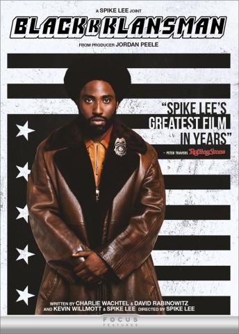 BlacKkKlansman Movie Cover