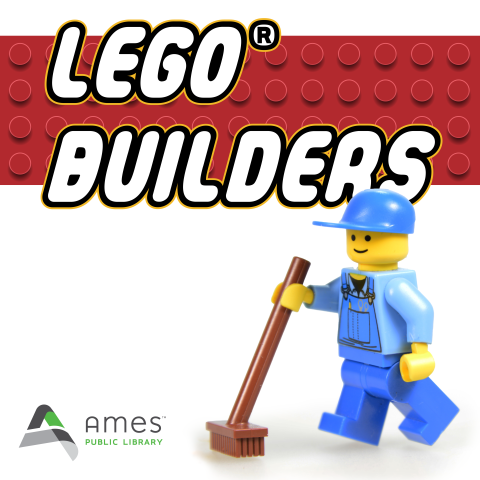 LEGO® Builders image with picture of a LEGO® minifigure with a broom