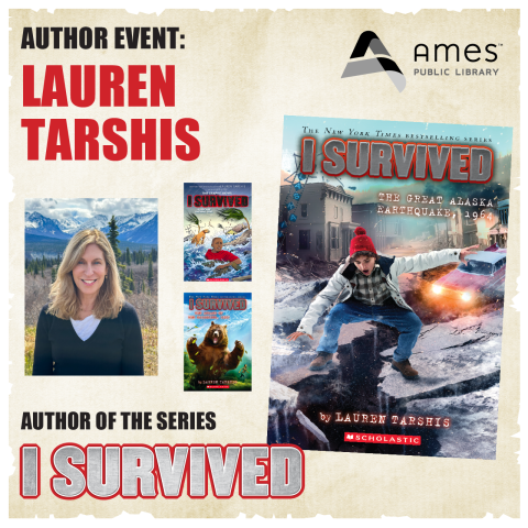 Author Event: Lauren Tarshis, author of the series "I Survived"