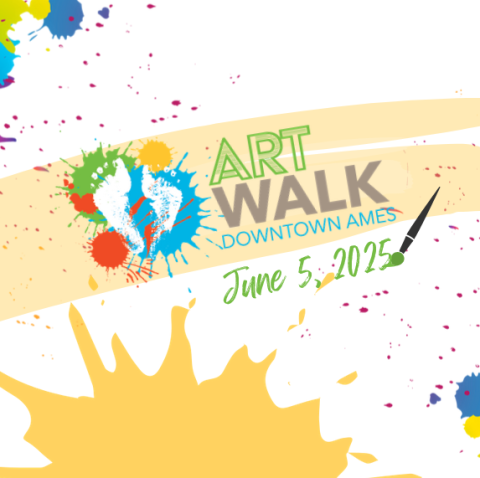 Art Walk, Downtown Ames, June 5, 2025