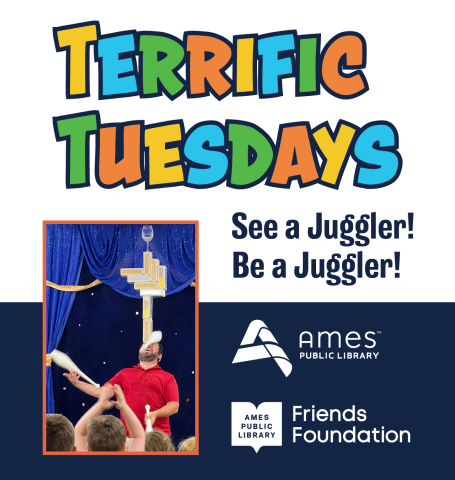 Terrific Tuesdays: See a Juggler!  Be a Juggler!