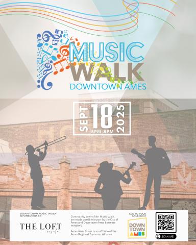 Music Walk, Downtown Ames
