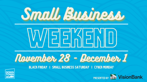 Small Business Weekend: November 28-December 1, Black Friday, Small Business Saturday, Cyber Monday