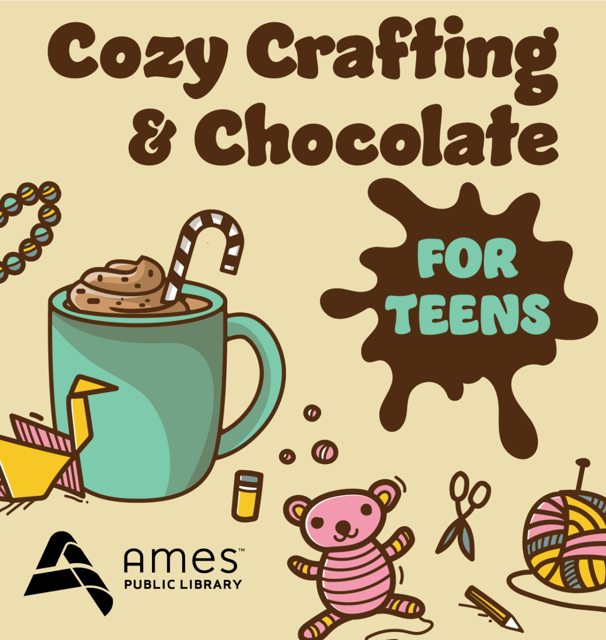Cozy Crafting & Chocolate for Teens