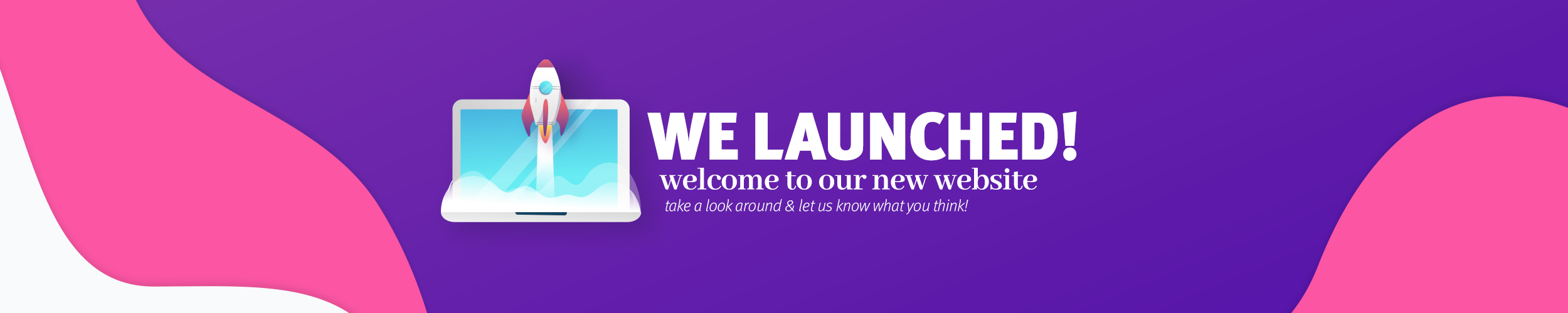 New Website Slide