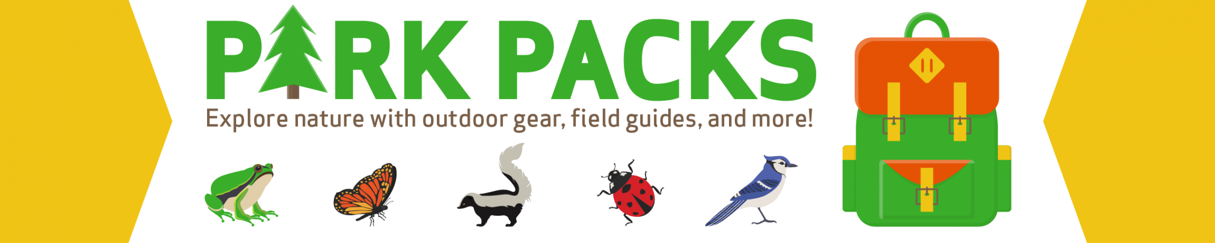 Park Packs: Explore nature with outdoor gear, field guides, and more!