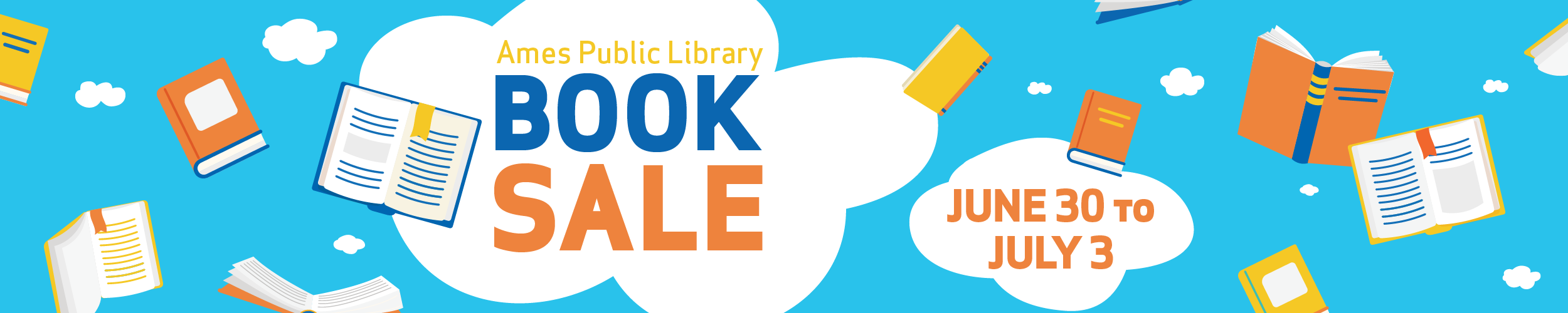 Ames Public Library Book Sale June 30 - July 3.