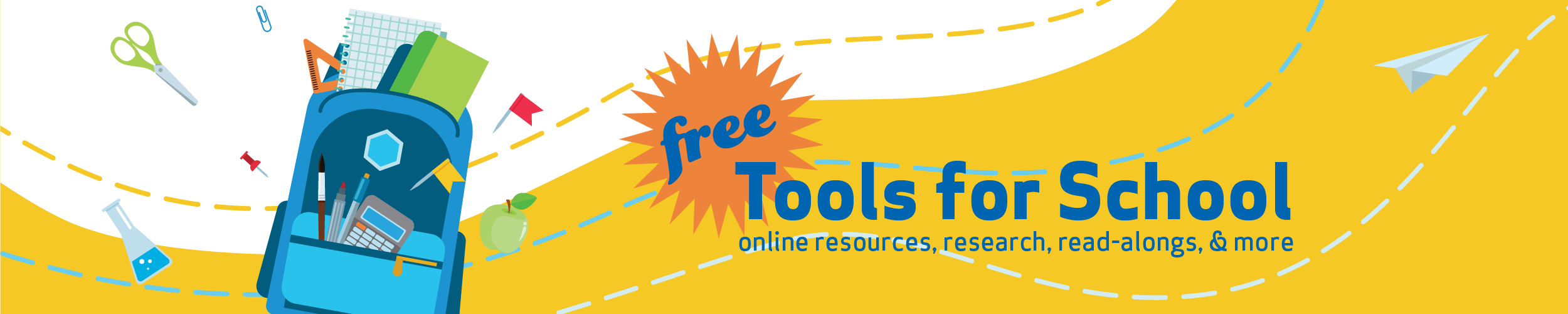 Free Tools for School: online resources, research, read-alongs, & more